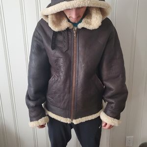 Leather Shearling jacket